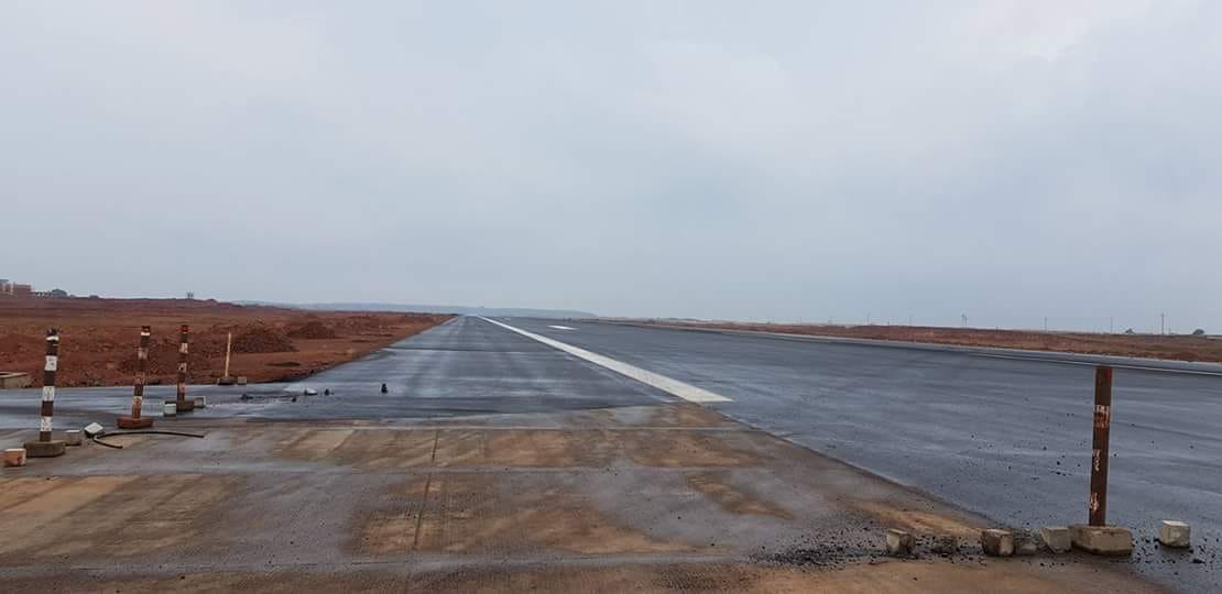 Sindhudurg Airport runway